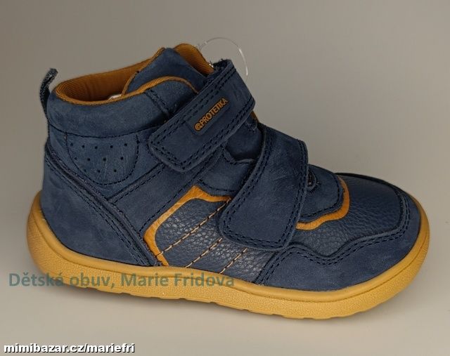 Celoroční barefoot obuv Protetika HARDY jeans