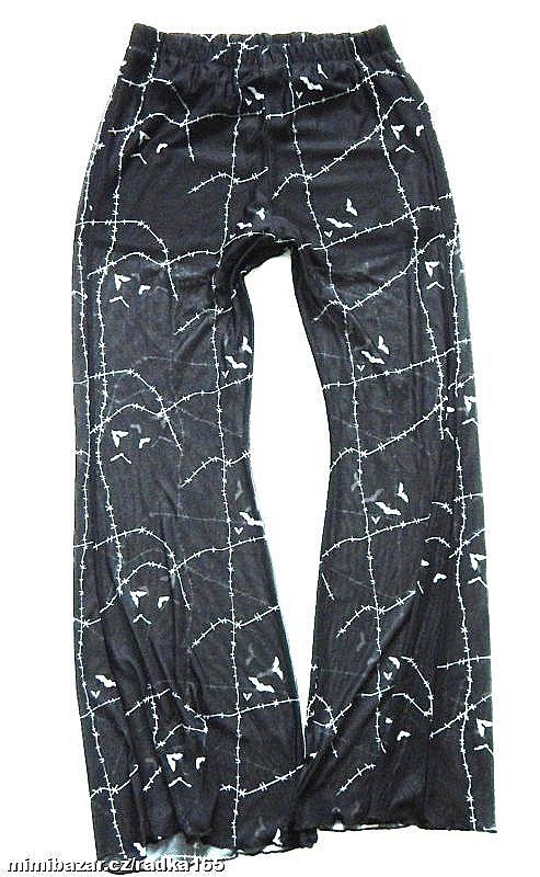 Modní šifon kalhoty s kraťasy vel.42/44