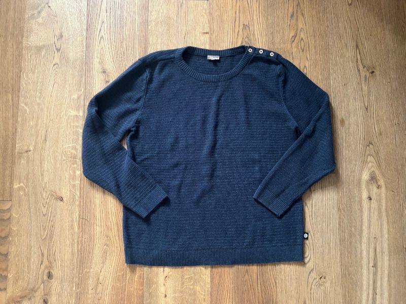 Modrý svetr/pulover PDL vel. 158/164