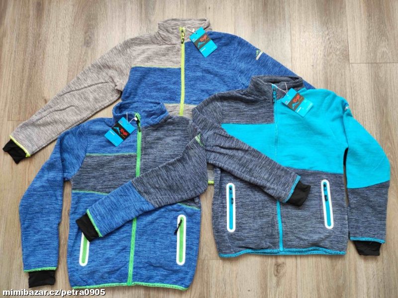 Chlapecká fleecová mikina 140