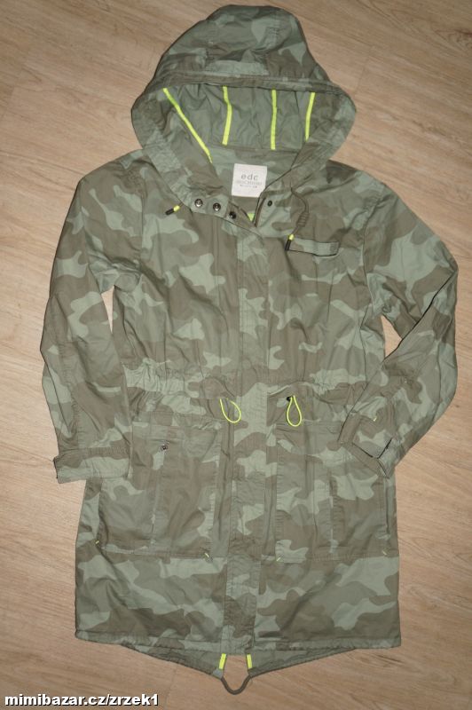 edc by Esprit Pre-owned Parka - khaki vel.M
