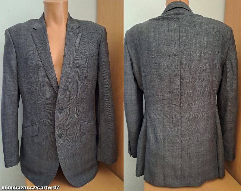 Pánské luxusní formální sako T.M.Lewin/40-M/2x54cm