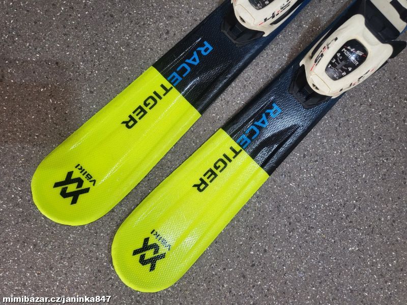 JUNIOR.CARV. LYŽE VOLKL RACETIGER SL JR - 90 CM