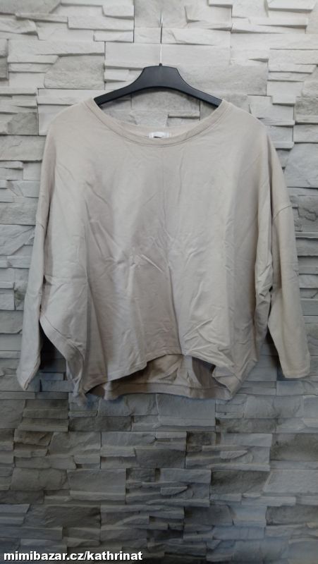 Crop lehká mikina, vel. XL