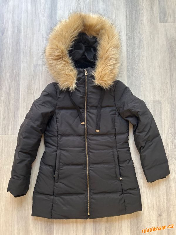 Péřová zimní bunda/kabat