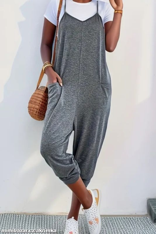 Kalhotový overal na vel.L