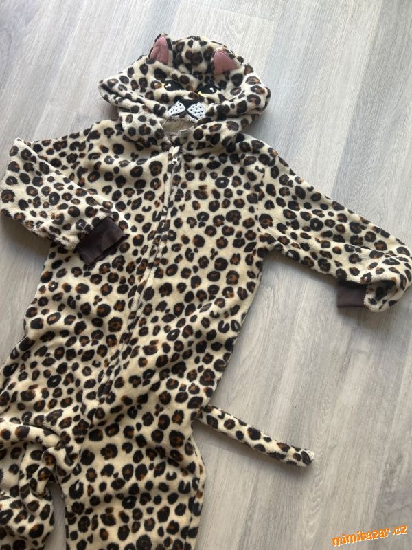 Teploučký overal tygřík 134/140