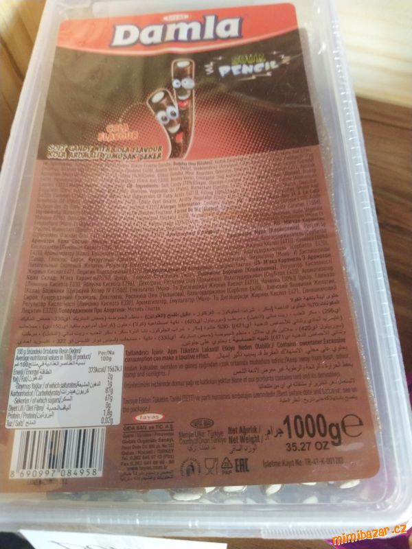 Pendreky cola kyselé