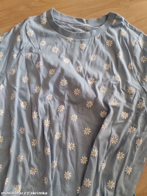 Tričko s kytičkama NOVÉ vel.XL-XXL