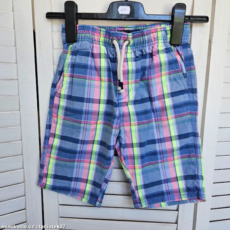 chlapecké kraťasy plátno 9 let 70792