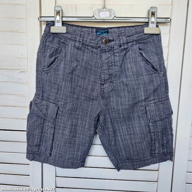 chlapecké kraťasy plátno 9 let 70793