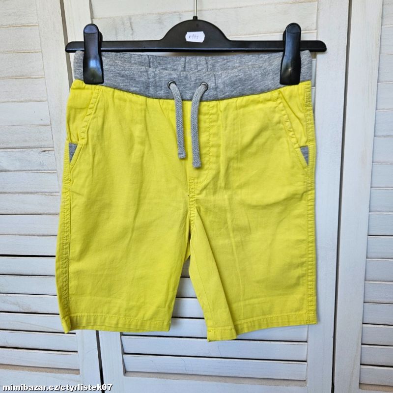 chlapecké kraťasy 9 let plátno 70797