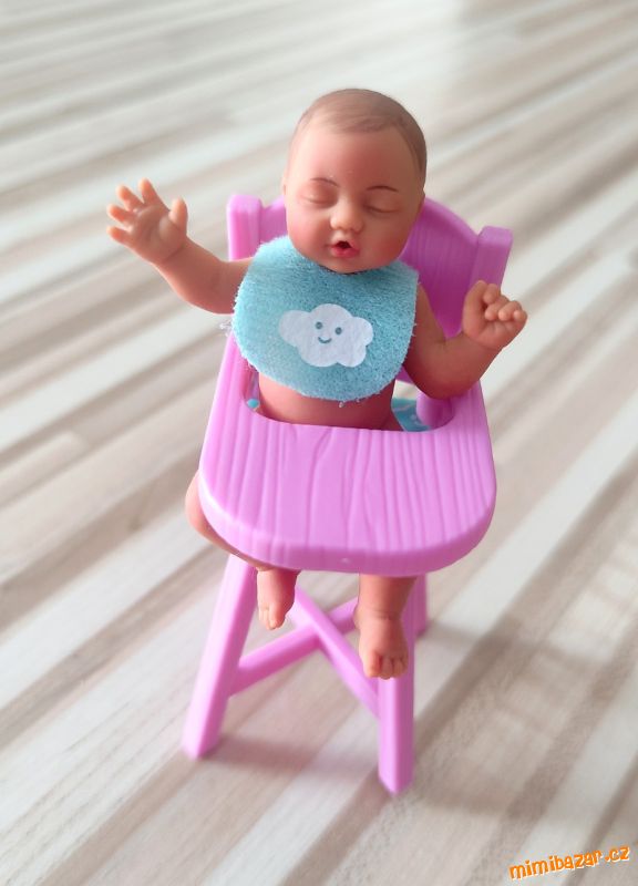 Zuru Surprise My Mini Baby s jídelní židličkou