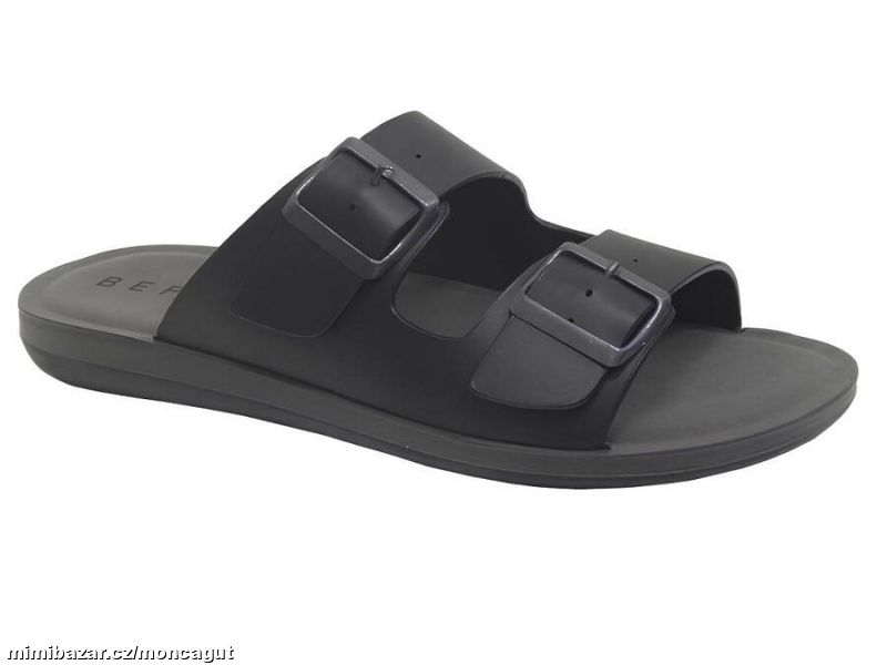 Pantofle pánské kožené