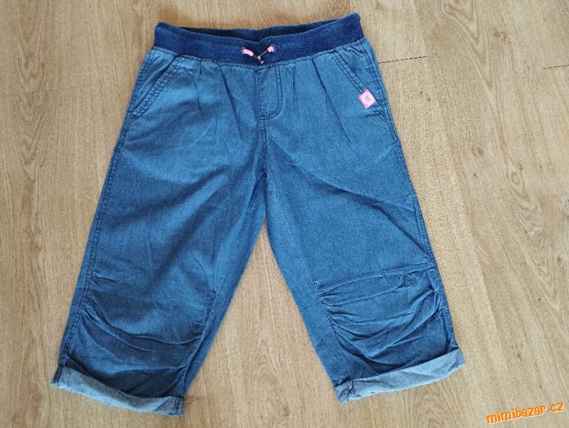 džínové kalhoty (kraťasy)3/4
