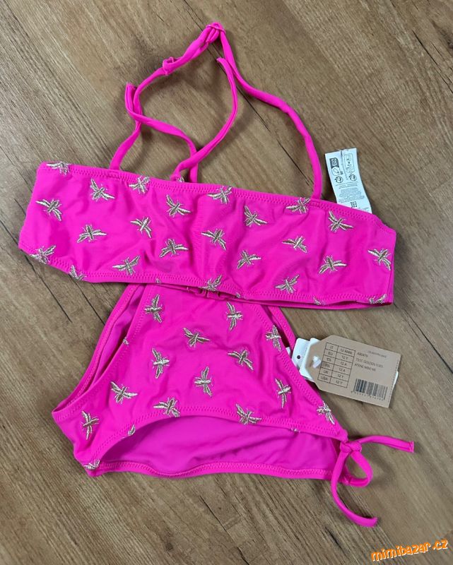 Krásné vyšívané plavky Calzedonia