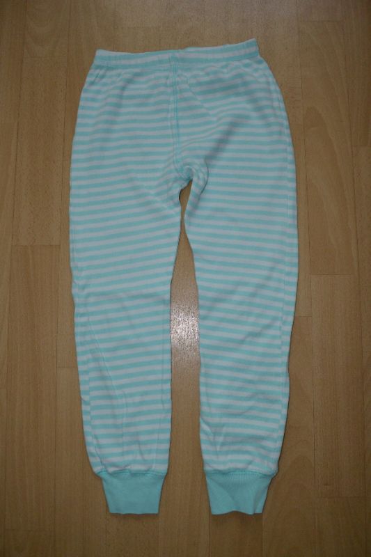 V pruhované pyžamové kalhoty vel. 122