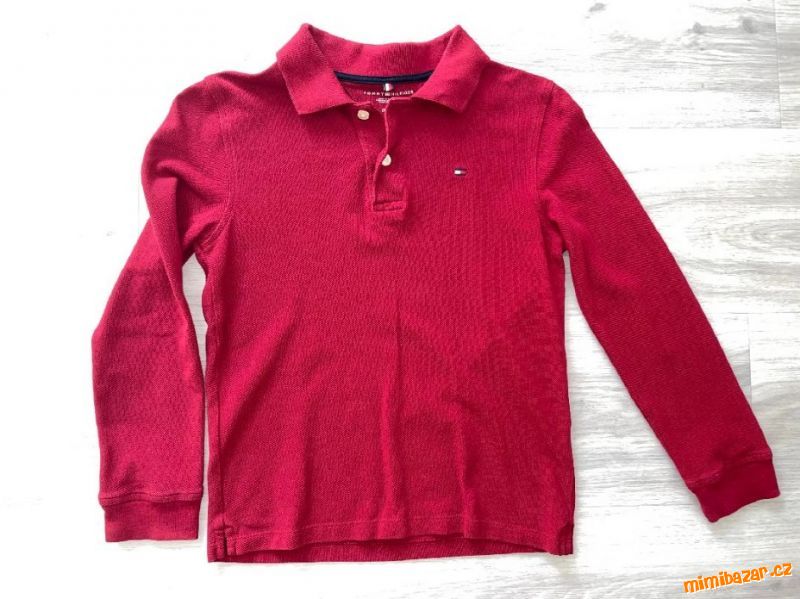 Chlapecké triko Tommy Hilfiger, dl. rukáv, vel. 8-