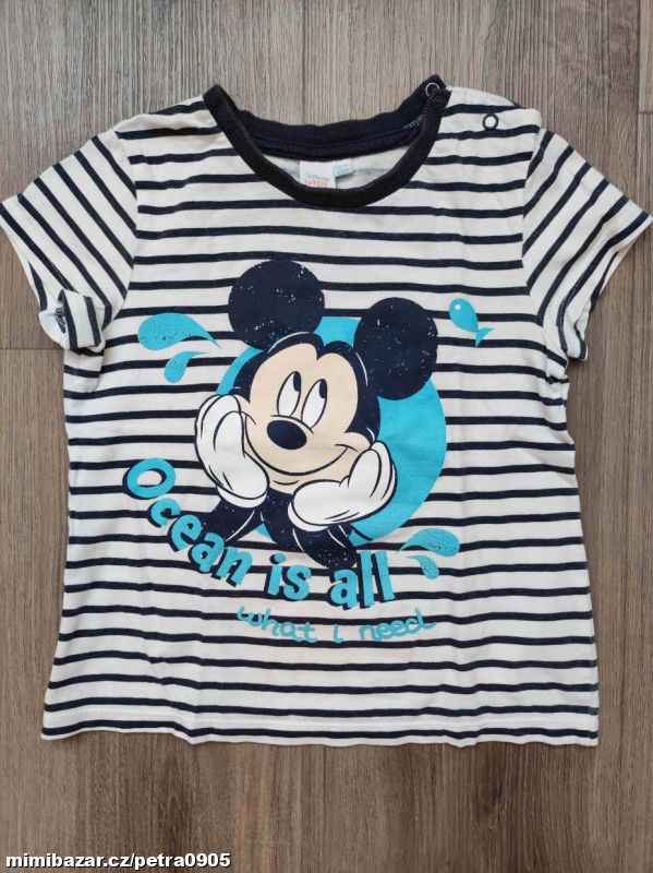 Chlapecké triko Mickey Mouse vel. 98