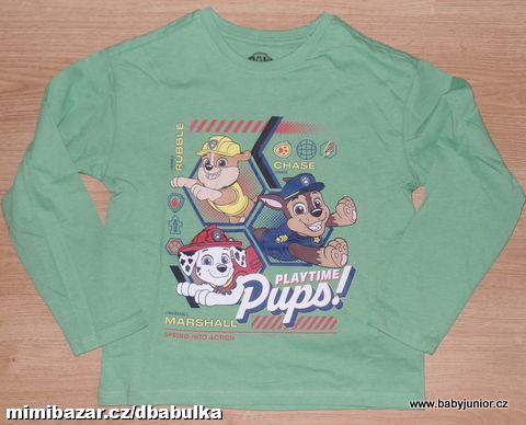 PAW PATROL TRIKO dlouhý rukáv