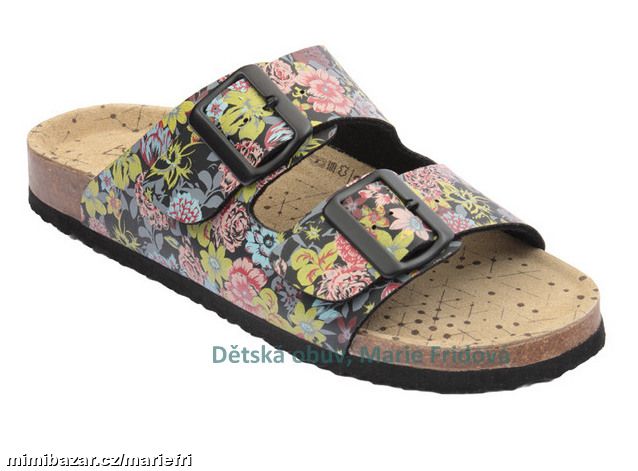 Korkáče, korkové pantofle Santé VN/326 garden