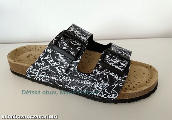 Korkáče, korkové pantofle Santé VN/326 grafo