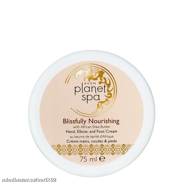 Vyživující krém na ruce, nohy a lokty s bambuckým