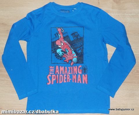 SPIDERMAN TRIKO dlouhý rukáv