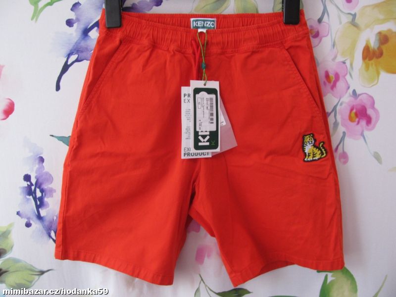 Chlapecké bavlněné šortky, kraťasy KENZO