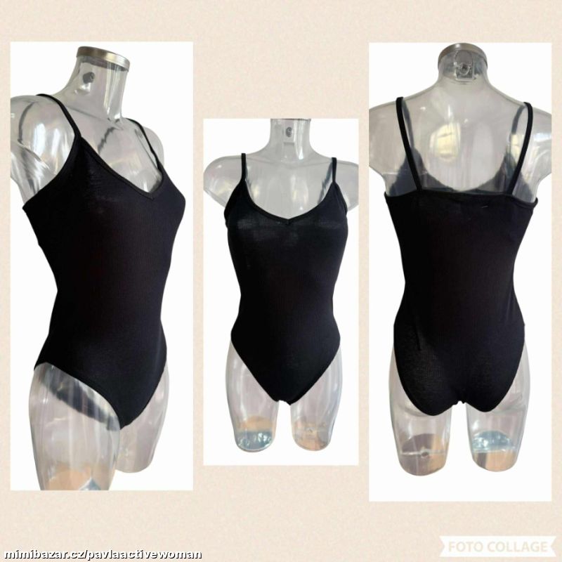 Č.6272 PRUŽNÉ BAVLNA BODY NOVÉ v.38/40