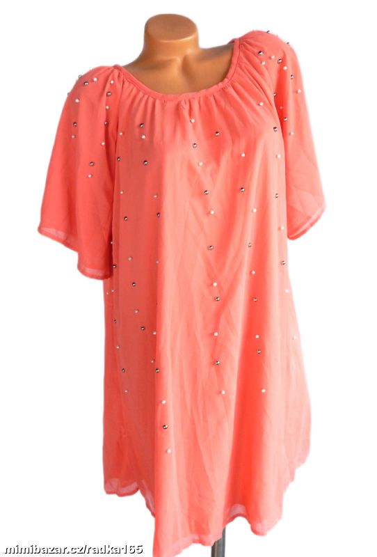 Šato tunika s perlami vel.XL/48