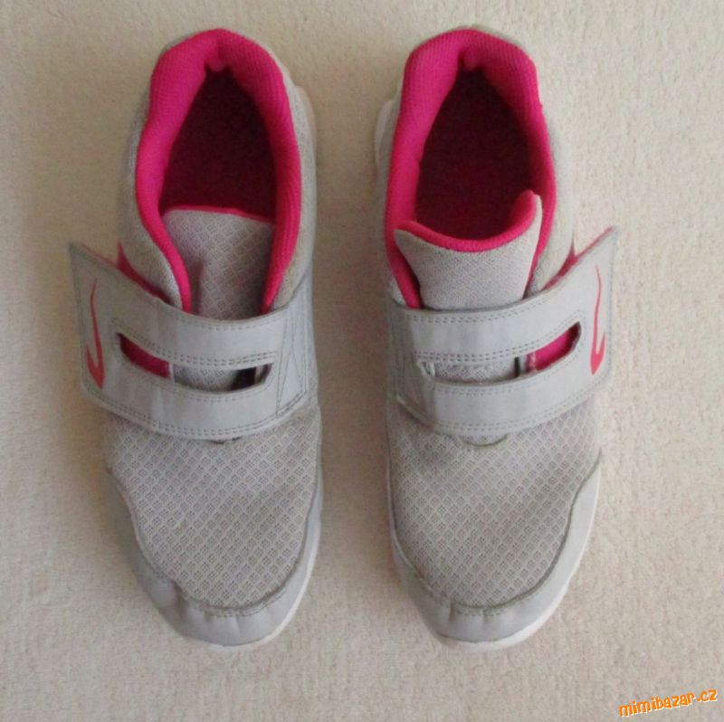 Dívčí tenisky na suchý zip 38
