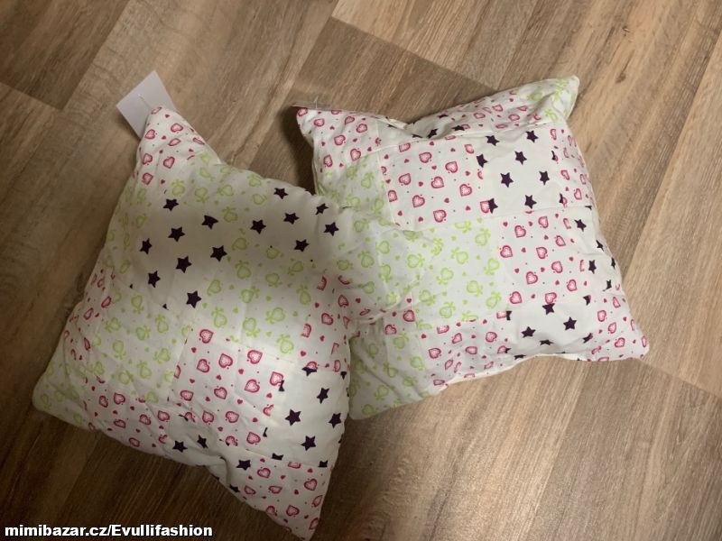 Dekorační polštáře, 2 ks - patchwork