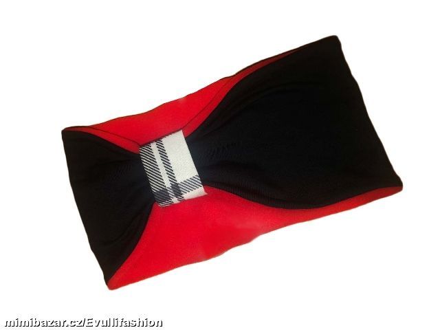 Čelenka podšitá fleecem pro obvod hlavy 45-50 cm