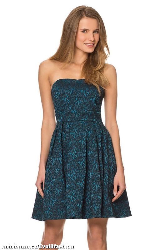 Smaragdové společenské šaty Orsay vel. 36