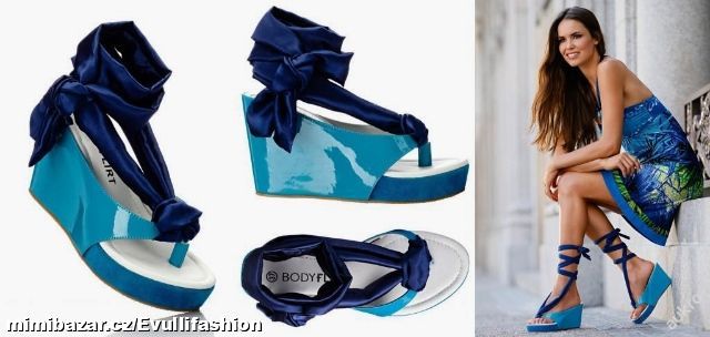 Pantofle s vázáním kolem kotníku Bodyflirt vel. 39
