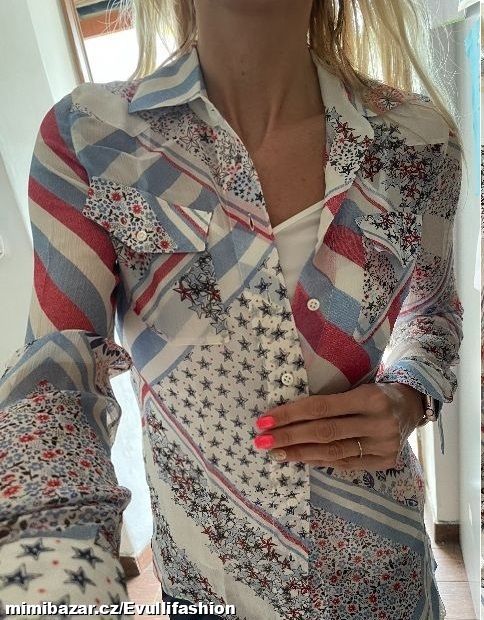 Košile TOMMY HILFIGER x Gigi Hadid vel. 34/36