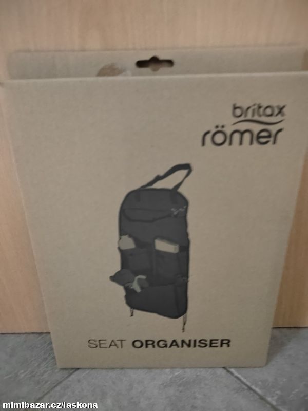 Römer organizér - kapsář na sedadlo BLACK