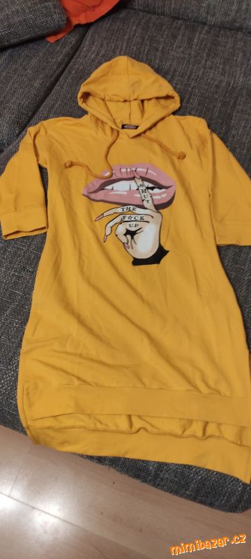 .nová prodloužená mikina/šaty