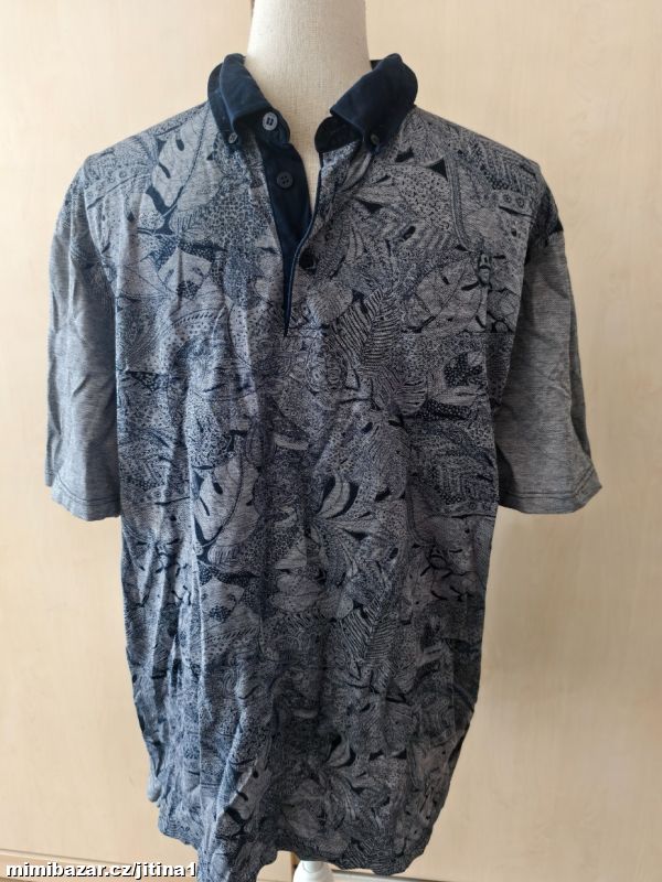 bavlněné společenské polo triko Blažek vel XL