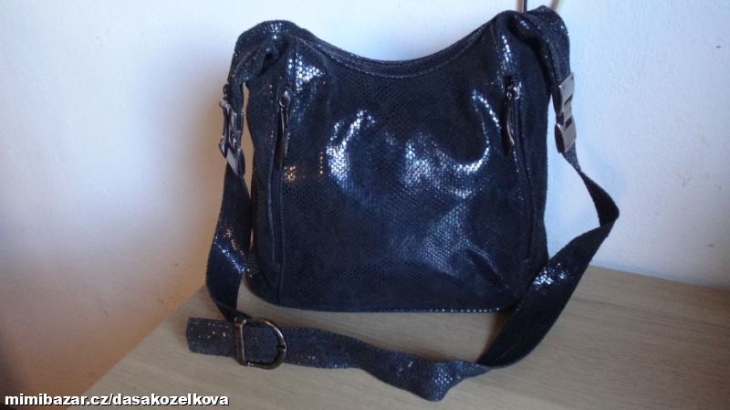 Krásná kožená kabelka BROTHERS v top stavu