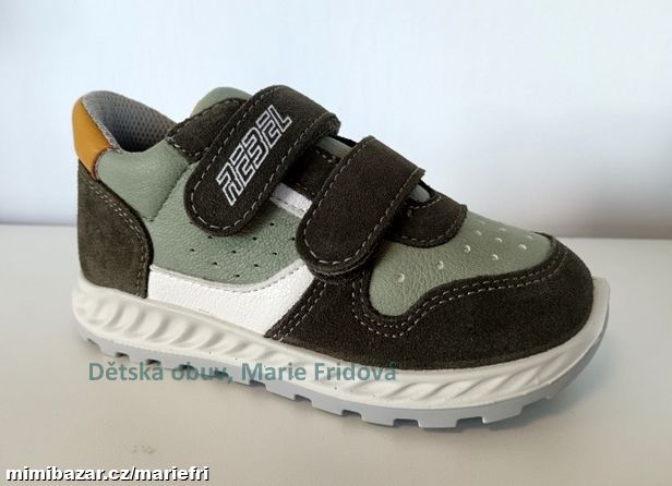 Celoroční kožená obuv/boty SANTÉ IC/683330 bosco