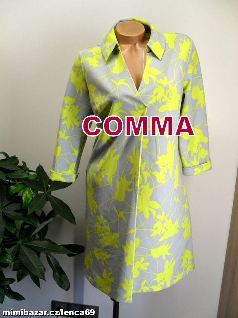 LUXUSNÍ ŠATY COMMA