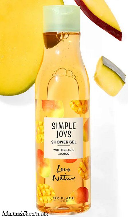 SPRCHOVÝ GEL S BIO MANGEM Simple Joys Love Nature