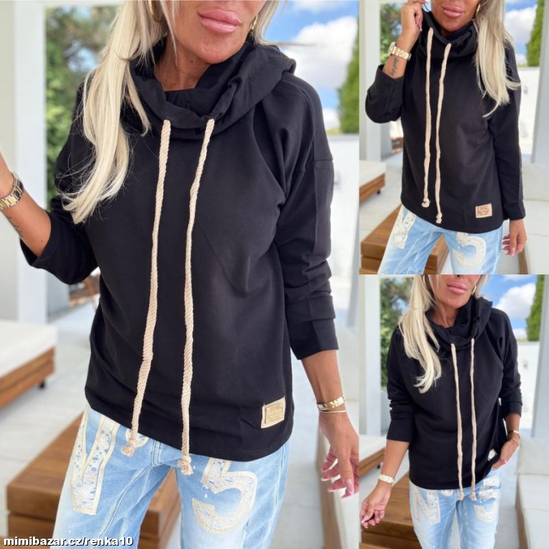 Dámská mikina NÁKRČNÍK - skladem