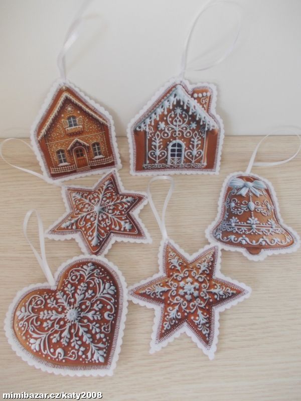Vánoční dekorace - perníčky