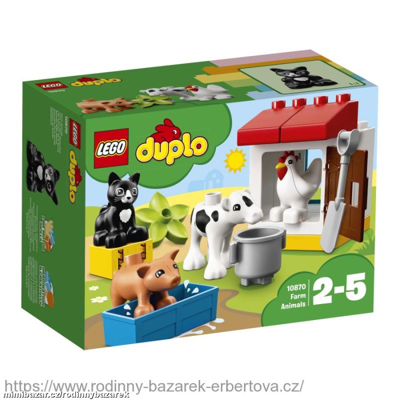 LEGO DUPLO 10870 Zvířátka z farmy NOVÉ
