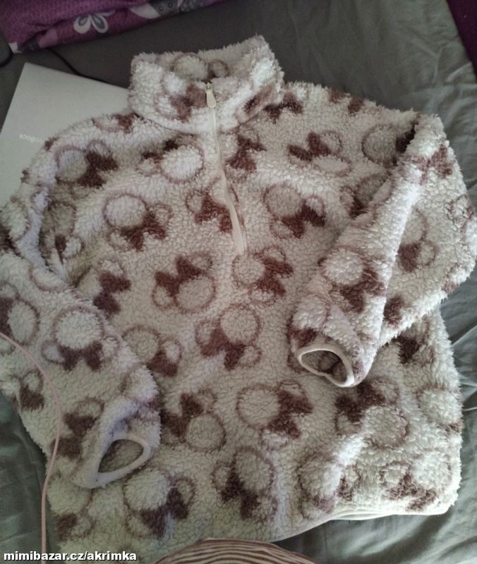 Super teplá mikina Minie vel L-XL