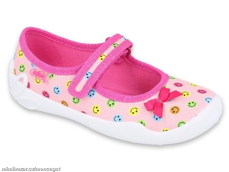 BALERÍNKY dívčí - SMAJLÍCI 114X45