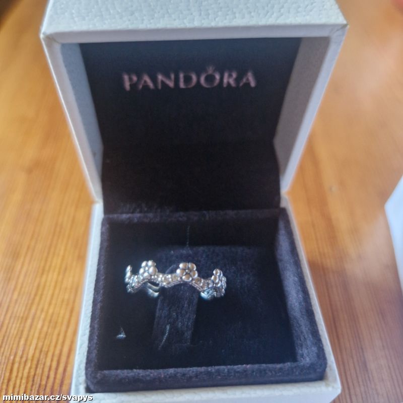 Pandora prstýnek květinová koruna vel. Cca 50